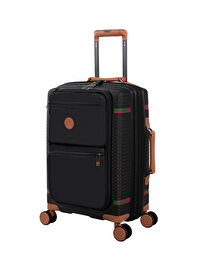 İtluggage Siyah Unisex Çekçekli Sert Valiz Advantageous Kabin