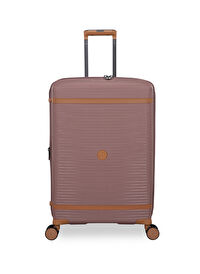 İtluggage Kahverengi Unisex Çekçekli Sert Valiz Illustrious Orta