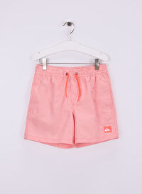 Quiksilver Kırmızı Erkek Çocuk Desenli Şort Mayo EQBJV03513-EVERYDAY DELUXE VOLLEY Y