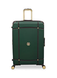İtluggage Yeşil Büyük Boy Çekçekli Sert Valiz Superiority