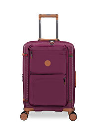 İtluggage Kırmızı Çekçekli Sert Valiz Advantageous Kabin