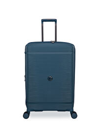 İtluggage Mavi Unisex Çekçekli Sert Valiz Unanimous Orta