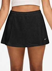 Nike Siyah Kadın Regular Fit Etek HJ1274-010 W NSW NK CHLL FT MR MINI