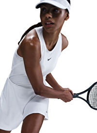 Nike Beyaz Kadın Regular Fit Etek FD6528-100 W NKDF VCTY SKRT MRREGFL