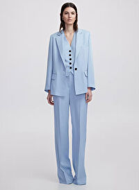 İpekyol Mavi  Kadın Rahat Blazer IS1250106010