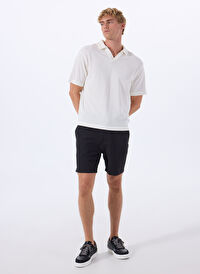 Gmg Fırenze Siyah Erkek Slim Fit Şort GU25MSS09021