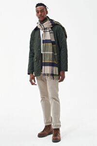 Barbour Carrbridge Tartan Atkı TN16 Forest Mist Tartan
