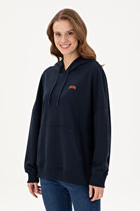 U.S. Polo Assn. Kadın Lacivert Sweatshirt 50297324-VR033