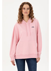 U.S. Polo Assn. Kadın Pudra Sweatshirt 50297324-VR042