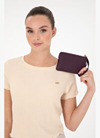 U.S. Polo Assn. Kadın Mor Cüzdan 50297339-VR038
