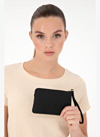 U.S. Polo Assn. Kadın Siyah Cüzdan 50297339-VR046