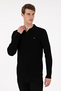 Erkek Siyah Basic Kazak