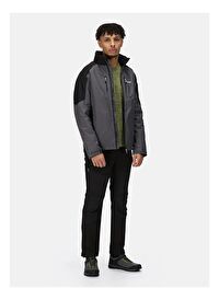 Regatta Gri Erkek Zip Winter Calderdale Zip Erkek Mont RMP345