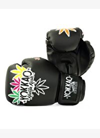 Yokkao Khalifa Kush Black Boks, Kick Boks, Muay Thai Eldiveni