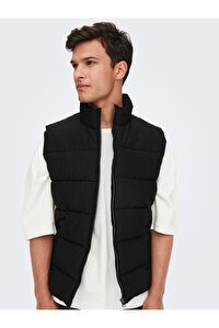 Only & Sons Erkek Şişme Yelek ONSMELVIN LIFE PUFFER VEST - 22022232
