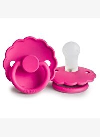 FRIGG Daisy Silikon Emzik - Fuchsia 0-6 Ay