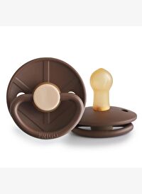 FRIGG Little Viking Kauçuk Emzik - Bjorn Cocoa 0-6 Ay