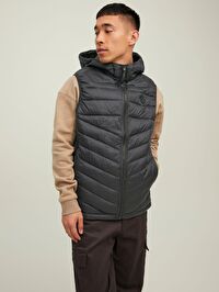 Jack & Jones Erkek Kapüşonlu Şişme Yelek HERO HOODED - 12211789