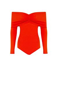 Tolero Uzun Kollu Çıtçıtlı Bodysuit