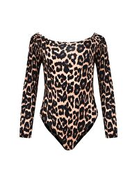 Madeira Sırt Dekolteli Çıtçıtlı Bodysuit