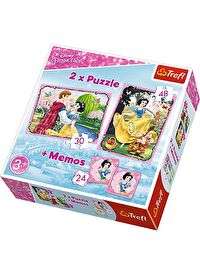 Trefl Pamuk Prenses 2'li Puzzle ve Memory Hafıza Oyunu