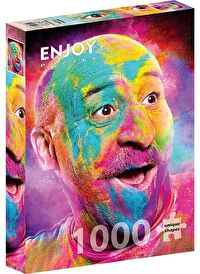 Enjoy 1000 Parça Rengarenk Yüz İfadesi Puzzle