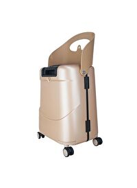 MiaMily Carry On Kabin Boy Valiz - Champagne Gold