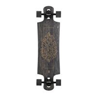 Landyachtz Drop Hammer Black Pinecone Complete Longboard 120CP-FRDHPNCBK Kaykay