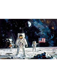 Educa 18459 Ay'da İlk Erkek Puzzle (1000 Parça)