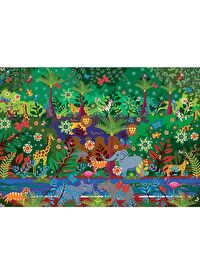 Educa 500 Parçalık Çocuk Ve Yetişkinler İçin Orman (Jungle) Puzzle
