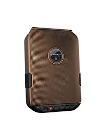 Vaultek Lifepod 2.0  Biometric Seyahat Humidoru Antik Brass