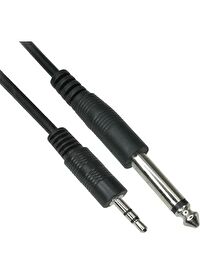 D-Sound 1.5 Metre 3.5 mm. Stereo (Erkek) - 6.35 mm. Mono (Erkek)