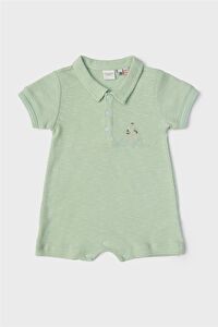 Layette Erkek Bebek Yeşil Tulum