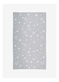 Twinkle Star Pamuk Koltuk Şalı Gri 130x170