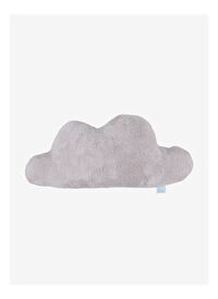 Cloud Peluş Kırlent Açık Gri28x55