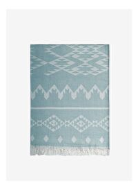 Kilim Pamuk Koltuk Şalı Sage 130x170