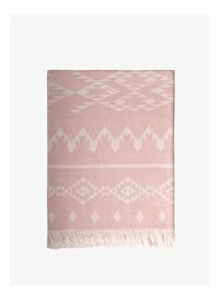 Kilim Pamuk Koltuk Şalı Smoke 130x170