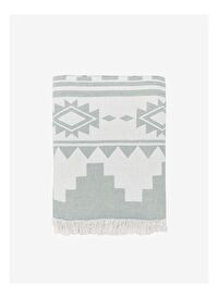 Rug Pamuk Koltuk Şalı Cam Göbeği 130x170