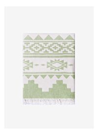 Rug Pamuk Koltuk Şalı Yeşil 130x170