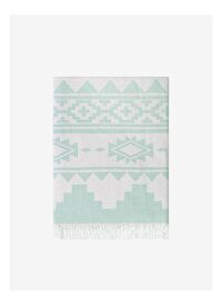 Rug Pamuk Koltuk Şalı Açık Yeşil 130x170