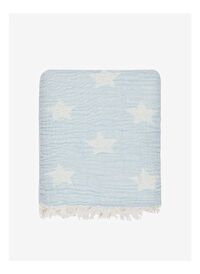 Cuddling Star Bebek Battaniyesi Mavi 75x145