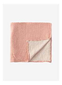 Cocoon Bebek Battaniyesi Mercan Rengi / Açık Pembe 100x120