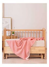 Cocoon Bebek Battaniyesi Koyu Pembe / Açık Pembe 100x120