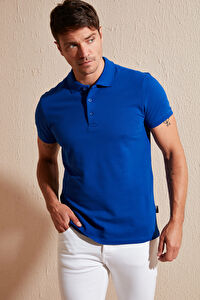 Buratti % 100 Pamuk Regular Fit Düğmeli Polo Yaka T Shirt Erkek 5902127