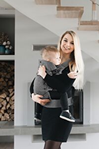 Wellgro Comfy 4 in 1 Kanguru, Bebek Taşıma Kangurusu