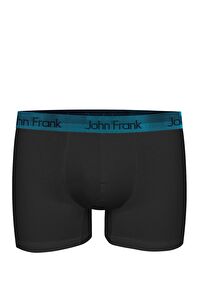 JOH FRANK PREMIUM BLACK BOXER SİYAH-LACİVERT
