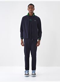 Lacivert Regular Fit Pamuklu Sweatmont