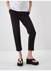 Siyah Regular Fit Pamuklu Sweat Pantolon