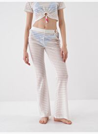 Beyaz Slim Fit  Pantolon