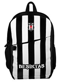 Me Çanta Beşiktaş Çubuklu Okul Çantası - Üç Bölmeli